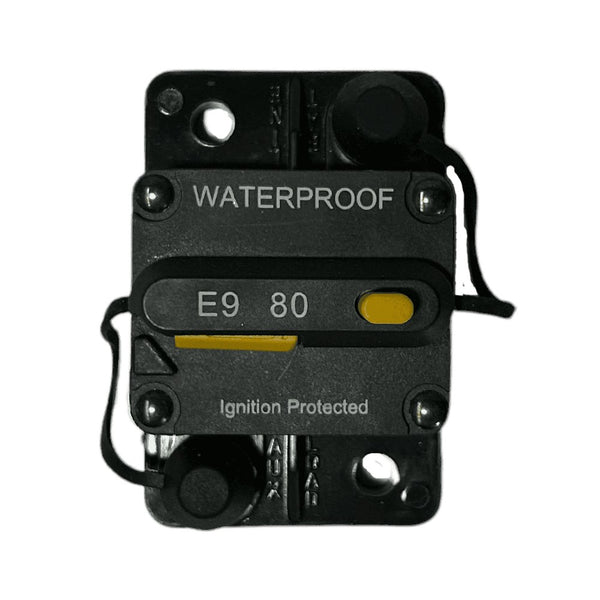 Exotronic 80A Surface Mount Waterproof DC Circuit Breaker