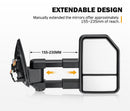 SAN HIMA Extendable Towing Mirrors Gen2 for Holden Colorado7 MY2013-MY2016 with Indicator