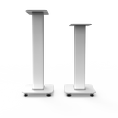 Kanto SX22W 22" Tall Fillable Speaker Stands with Isolation Feet - Pair, White