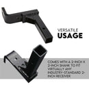 Adjustable Drop Towbar with Tow Ball - 2" Hitch