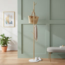 Levede Coat Rack Hat Clothes Stand Hanger Garment Hook Tree Metal Organizer Gold