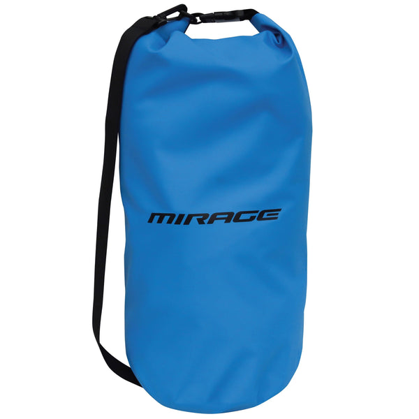 Mirage 15-Litre PVC Waterproof Roll-Top Barrel Dry Bag (Blue)