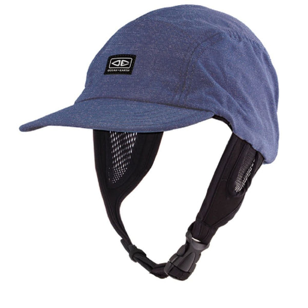 Ocean & Earth Ulu One Size Fits All Adult Stiff Peak Surf Cap - Blue Marle