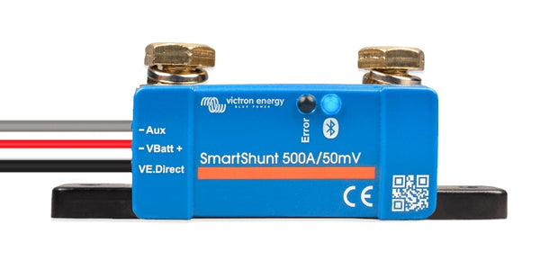 Victron 500A Smart Shunt (SmartShunt) IP65 Bluetooth Battery Monitor