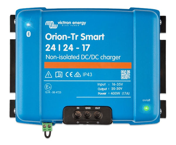 Victron 24V to 24V Orion-Tr Smart 24/24-17A Non-isolated DC-DC Charger