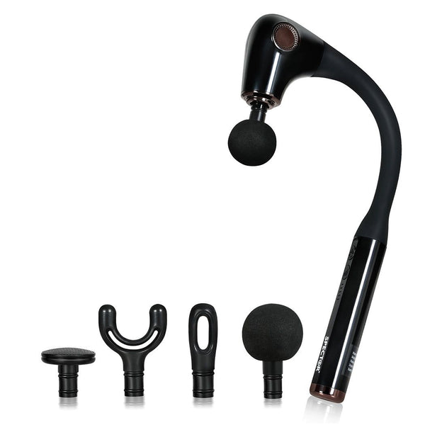 Spector Massage Gun Deep Tissue Extended Handle Percussion Massager Pain Relief