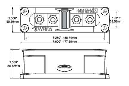 Blue Sea Fuse Class T 350A