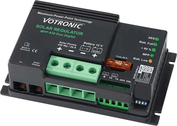 Votronic MPPT 30A Duo (Dual) 430 Solar Charge Controller