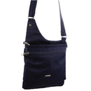2pc Pierre Cardin RFID Anti-Theft Crossbody Bag Set - Navy & Grey (Slash Proof)