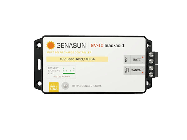 Genasun 10.5A MPPT 12V Lead-Acid Solar Charge Controller