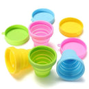 4x Folding Silicone Cups