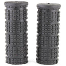 V-Grip Bike Handlebar Grips Black 75mm Kraton Rubber