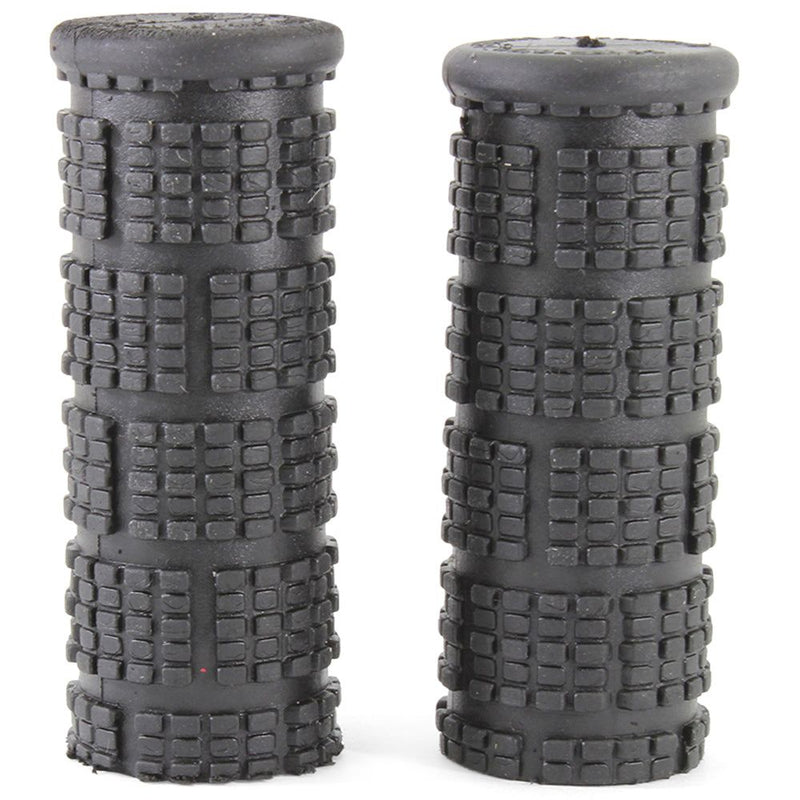 V-Grip Bike Handlebar Grips Black 75mm Kraton Rubber