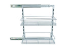 Roll Out Pantry Sliding Shelf w/ 2 - 200MM Basket 000125