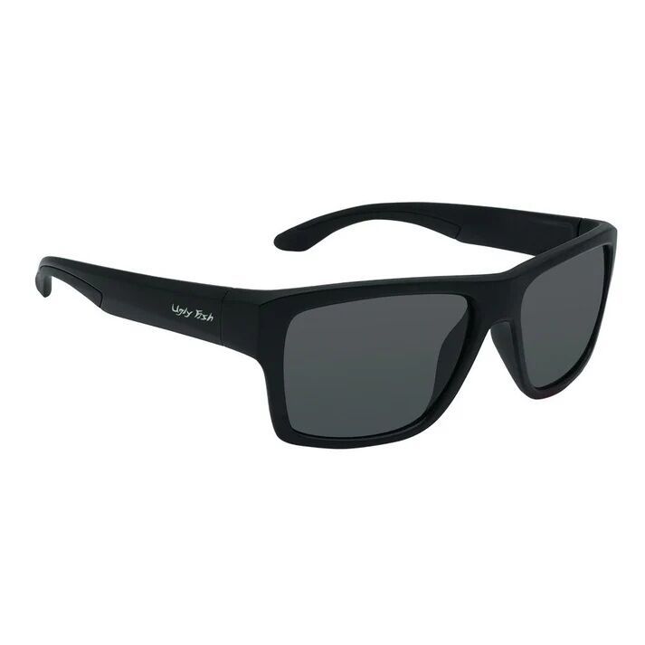 Ugly Fish PFN210 Recycled Fishing Net Black Frame/Smoke Lens Sunglasses
