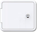 RV Flomaster Gravity/city Water Inlet Hatch - White