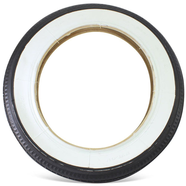 Duro 12 1/2" x 2 1/4 Whitewall Rubber Pram Buggy or Stroller Tyre