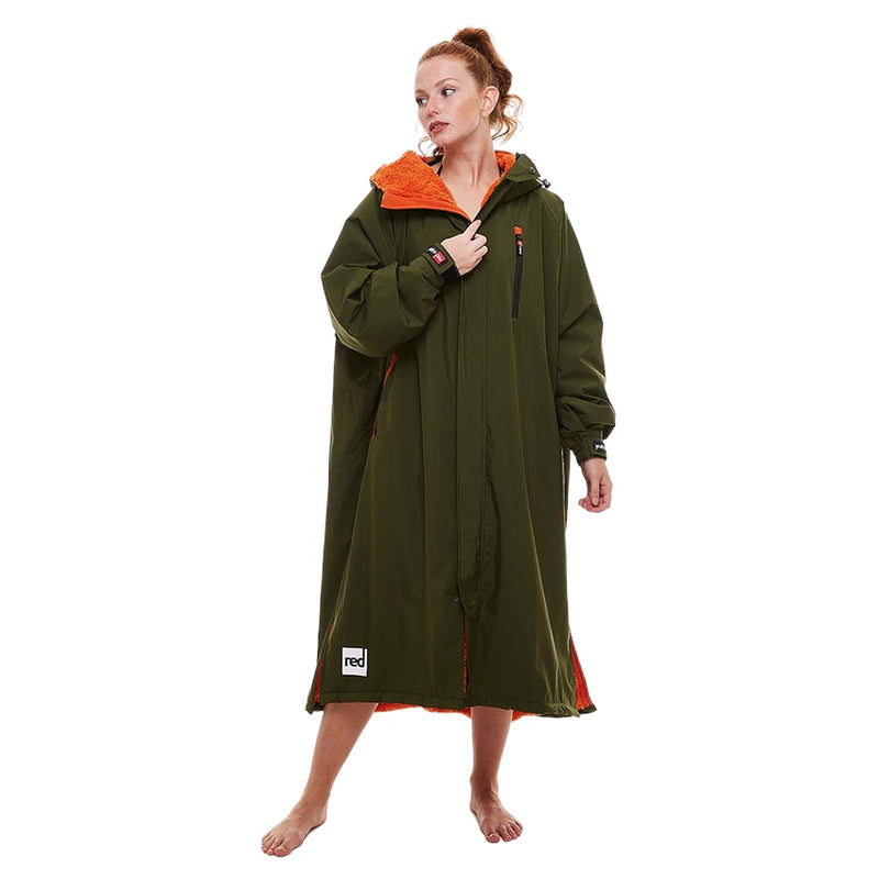 Women's Long Sleeve Pro Change Robe EVO - Parker Green