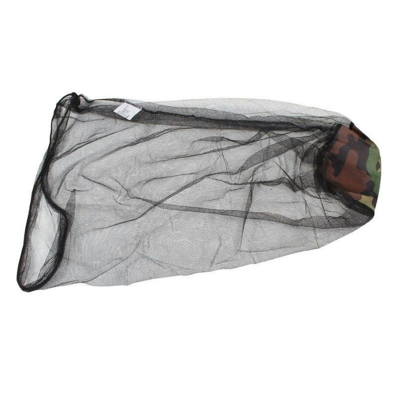 Wildtrak Mosquito Fly Protection Head Net Mesh Deluxe w/ Adjustable Drawstring