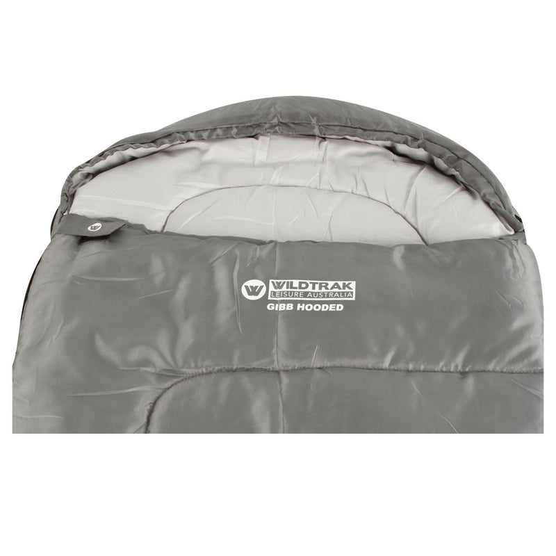 Wildtrak Leisure Australia Gibb Portable Travel Hooded Sleeping Bag 215cm