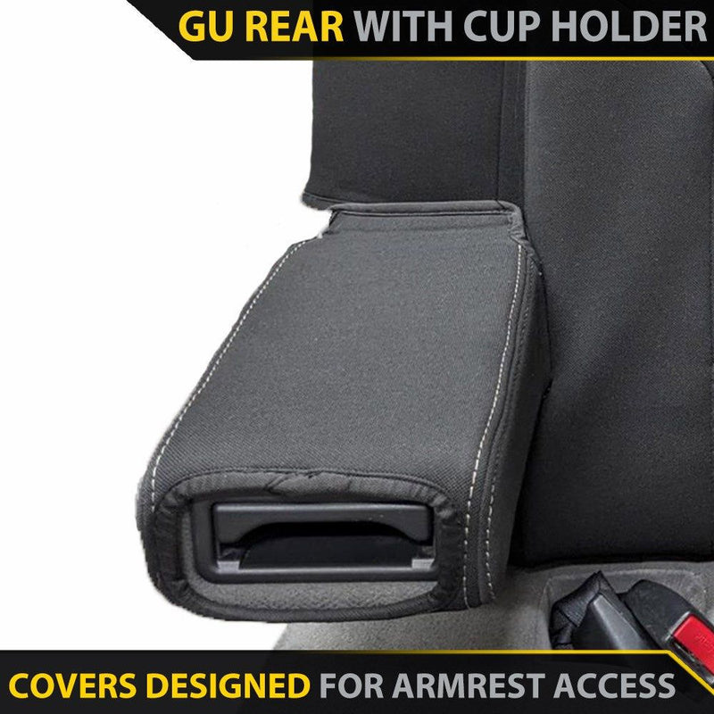 Nissan Patrol GU Wagon Series 4-9 ST, ST-L & ST PLUS GP6 Premium Neoprene 2nd Row Seat Covers