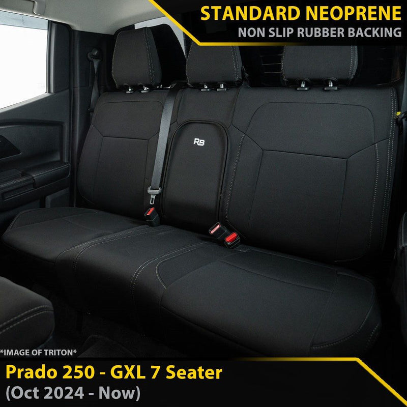Toyota Prado 250 GXL GP4 Neoprene 2nd Row Seat Covers