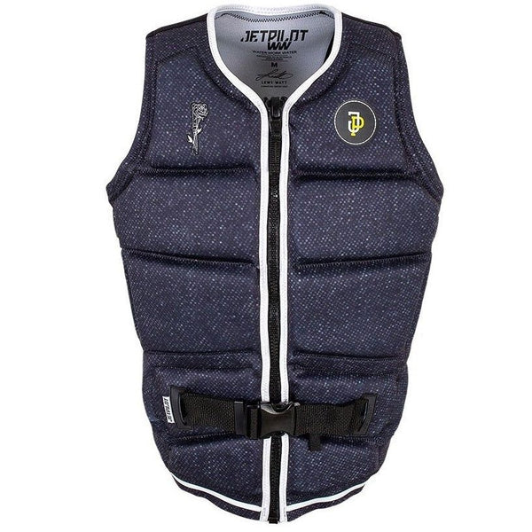 Jetpilot C4 Lewy Watt Men's L50S Neoprene Life Jackt Vest Black/Marle