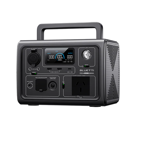 BLUETTI EB3A Portable Power Station | 600W 268Wh