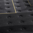 Dreamz Spring Mattress Bamboo Euro Top Bed Pocket HD Egg Foam  Super King 35cm