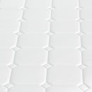 DreamZ Single Spring Mattress Medium Firm 5-Zone Support Breathable Fabric Cover