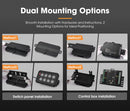 San Hima 12 Gang Bluetooth Switch Panel 12V/24V ON-OFF LED Control For Boat Car