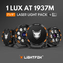 LIGHTFOX 7 inch+9 inch Osram Laser LED Driving Lights