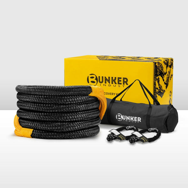 Bunker Indust 6M Kinetic Recovery Rope 8,482kg Snatch Strap Soft
