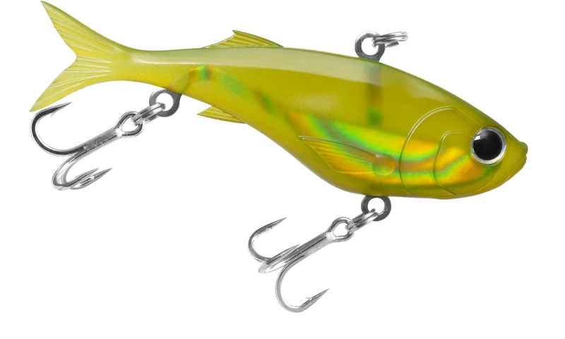 50mm TT Lures 3.5gm Quake Soft Vibe Fishing Lure Rigged with 4X Strong Trebles