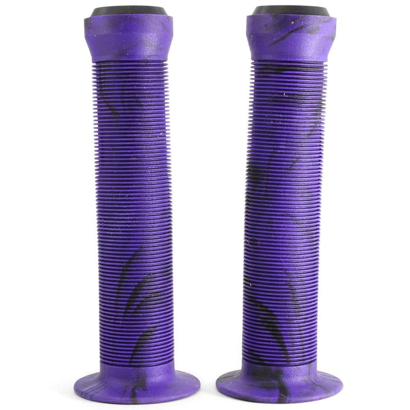 Endzone Handlz Smoke Pattern Manoplas Bike Grips 147mm Purple Smoke