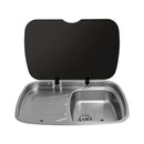 Thetford MK3 Argent Sink - Left Hand Drainer