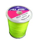 Alps 100yds of Lumin Green Rod Wrapping Thread - Size A (0.15mm) Rod Binding Cotton