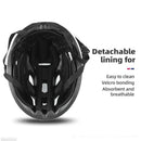 Lightweight Racing-Inspired Adult Bicycle Helmet Red