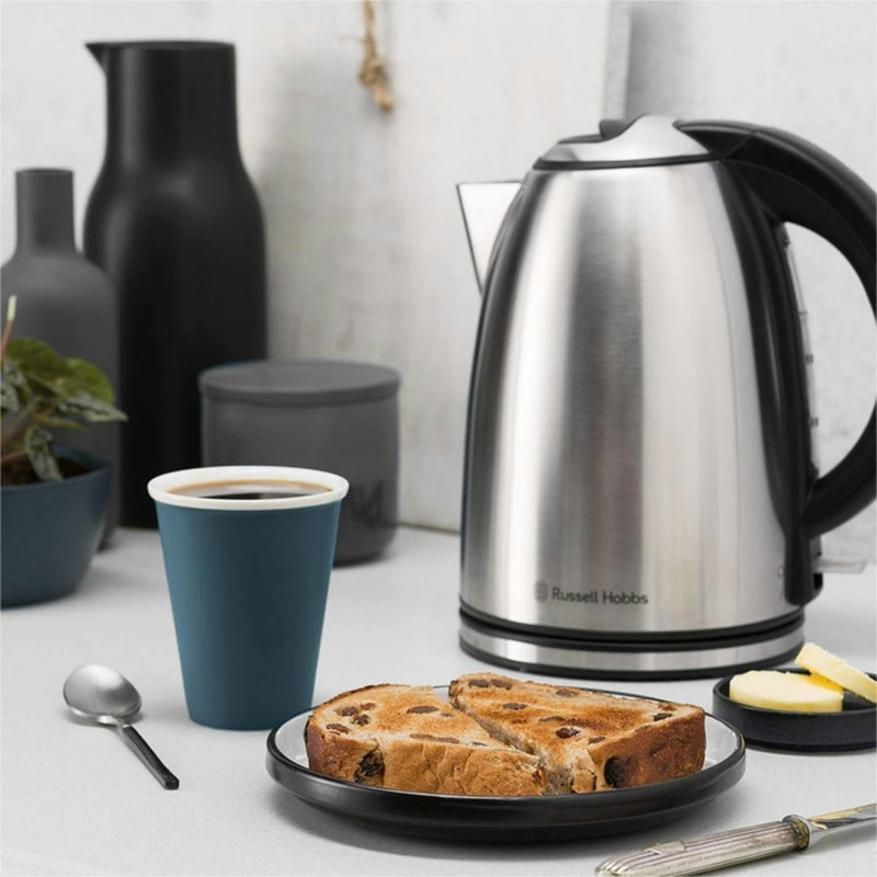 Russell Hobbs RHK142 Montana 1.7L Cordless Electric Kettle Stainless Steel 2400W