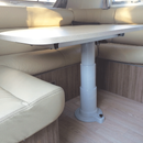 Nuova Mapa Telescopic & Adjustable Table Leg with Table Top Mechanism (Grey)