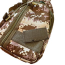 Tactical Camo Crossbody Chest Bag - Army Camouflage (Shoulder Sling Rucksack)