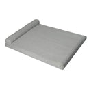 Pawz Pet Dog Bed Memory Foam Orthopedic Waterproof Washable Grey XXL