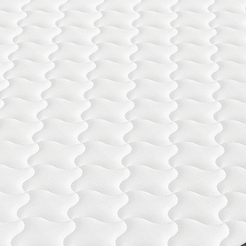 Dreamz Spring Mattress Bed Pocket Tight Top Foam Medium Soft Single Size 16cm