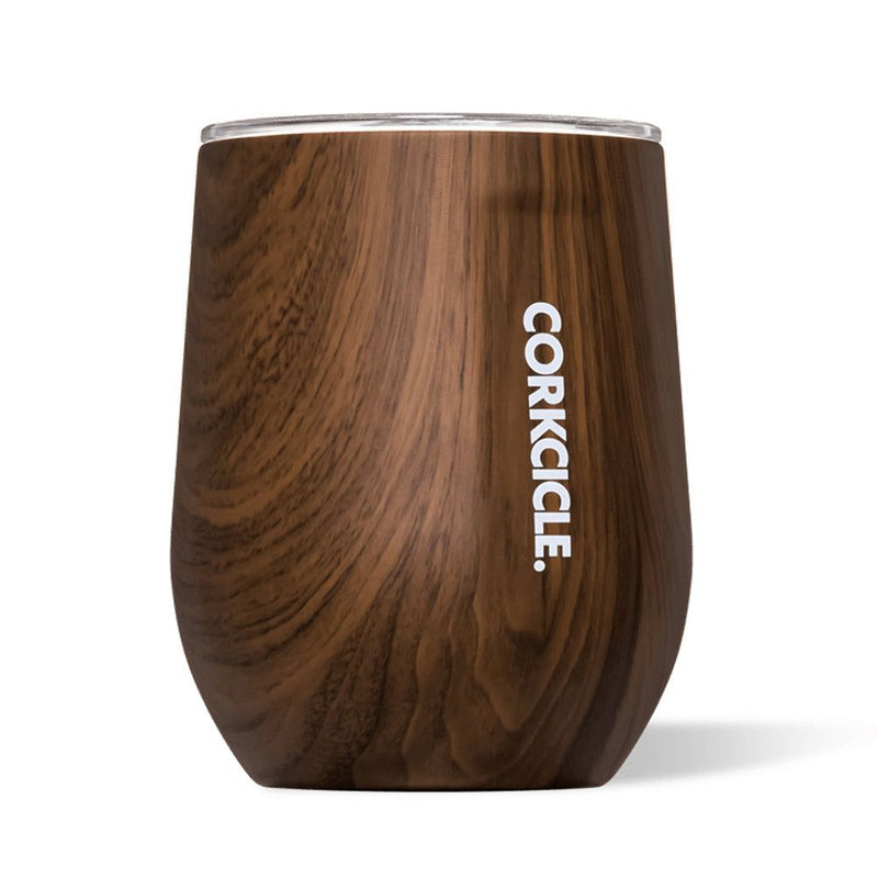 Corkcicle Stemless - 355ml Walnut Wood