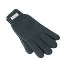 Dents 3M Thinsulate Charcoal Gloves - Knitted Winter Snow/Ski Polar Fleece Thermal