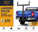 San Hima Ladder Rack Timber Carrier Extension For Toyota Hilux