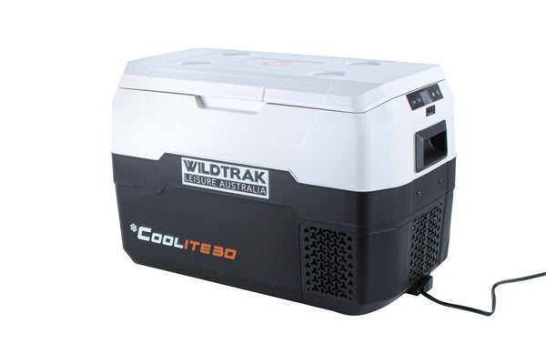 Wildtrak Coolite 30 Portable 30L Fridge Freezer w/ Bag Outdoor Camping Cooler