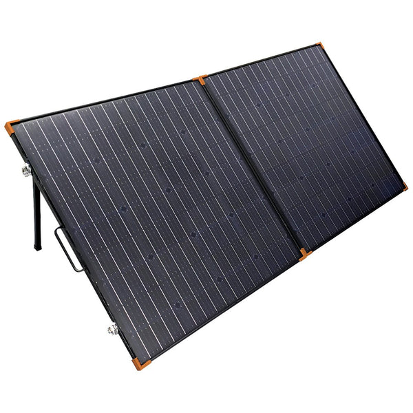 Wildtrak 300W Folding Aluminium Solar Panel Kit Camping/Outdoor Portable Power