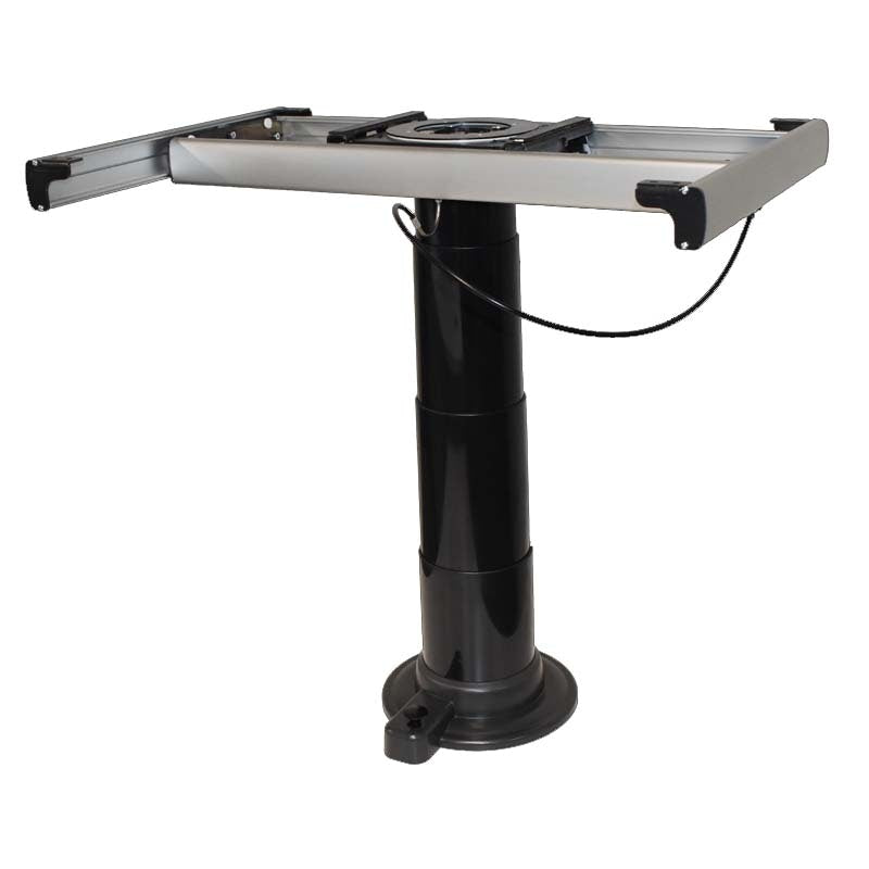 Pickup only - Nuova Mapa Telescopic & Adjustable Table Leg with Table Top Mechanism (Black)