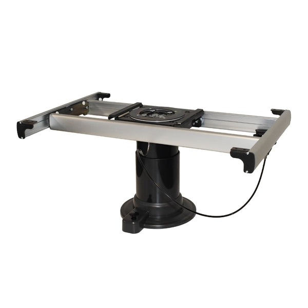 Pickup only - Nuova Mapa Telescopic & Adjustable Table Leg with Table Top Mechanism (Black)